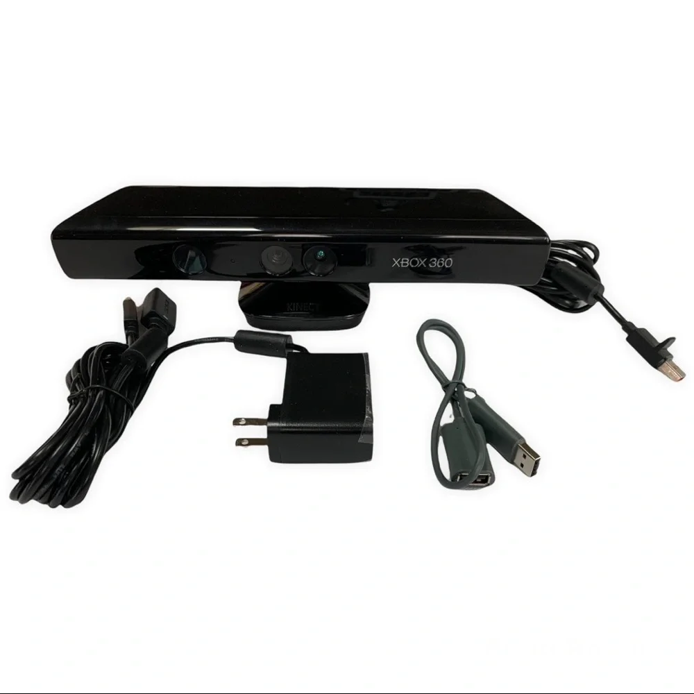Xbox 360 Kinect Bundle and 2 Kinect Games: Dance Central and Leela & All Cables